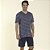 Pijama Masculino Curto Poliamida Listrado Marinho - Imagem 1