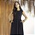 Vestido Regata Visco Heavy Preto com Bolso - Imagem 6