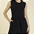Vestido Regata Visco Heavy Preto com Bolso - Imagem 3