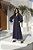 Kaftan Feminino Longo Poliamida Azul Marinho - Imagem 4