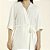 Robe Feminino com Manga 3/4 Off White - Imagem 3
