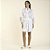 Robe Feminino Curto Cetim Off White Rendado - Imagem 2