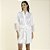 Robe Feminino Curto Cetim Off White Rendado - Imagem 1