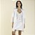 Robe Feminino Curto Cetim Off White Rendado - Imagem 8
