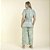Pijama Feminino Capri Plus Size Filete Green - Imagem 3