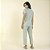 Pijama Feminino Capri Verde Mint com Renda - Imagem 3