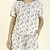 Pijama Feminino Curto Branco Greyhound - Imagem 3