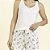 Short Doll Regata Branco Greyhound - Imagem 3