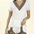 Pijama Feminino Curto Canelado Off White com Renda - Imagem 3