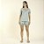 Pijama Feminino Curto Verde Mint com Renda - Imagem 2