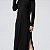 Vestido Midi Canelado Balance Style Preto - Imagem 2