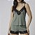 Short Doll de Alça Verde com Renda - Imagem 2