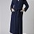 Robe Feminino Midi Ultrasoft Marinho - Imagem 2