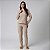 Pijama Feminino Longo Soft Creme - Imagem 1