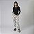 Pijama Feminino Longo Pinguim e Preto - Imagem 1