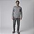 Pijama Masculino Longo Cinza Mescla - Imagem 1