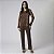 Pijama Feminino Longo Onça Brown - Imagem 1