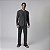 Pijama Masculino Longo Listrado Black e Preto - Imagem 1