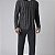 Pijama Masculino Longo Listrado Black e Preto - Imagem 2