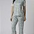 Pijama Feminino Capri Floral Green com Renda - Imagem 2