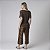 Pijama Feminino Capri Plus Size Onça Brown - Imagem 3