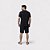 Camisola Curta de Alça Preto com Renda no Tom - Imagem 6