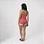 Short Doll de Alça Rosa Blush com Renda Off White - Imagem 2