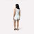 Short Doll Plus Size Regata Blue Garden com Renda - Imagem 4