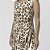 Camisola Plus Size Regata Midi Animal Print - Imagem 2