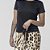 Pijama Feminino Plus Size Manga Curta Animal Print - Imagem 2