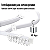 Trilho Flexivel para Cortinas - Kit Completo -  Quarto - Sala - Teto  - Cortinas Curvas - Imagem 2