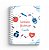 Caderno para Controle de Diabetes com Capa Personalizada - Imagem 1