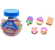 Borracha Mini Candy Fantasia - Potinho com 20 unidades - Imagem 1