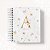 Agenda 2026 Personalizada - Alfabeto Floral - Imagem 1