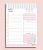 Planner diário de mesa - Listras - Imagem 1