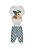 Pijama masculino body e calça - Imagem 1