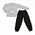 Conjunto moletom feminino estampa arco iris - Imagem 1