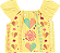 Conjunto em linho com pintura artística - Imagem 3