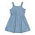 Vestido em chambraya jeans - Imagem 1