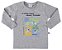 Camiseta manga longa dino silver - Imagem 1