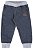 Calça em moletom jeans felpado - Imagem 1