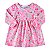 Vestido manga longa floral - Imagem 1