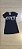 Vestido em meia malha azul marinho City of flowers - Imagem 3