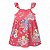 Vestido em malha canelada maxi floral estampa dog - Imagem 2