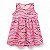 Vestido em meia malha estampa alegria cor rosa - Imagem 2