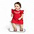 Vestido flores em cotton maquinetado - Imagem 1