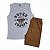 Conjunto masculino regata e shorts moletinho - Imagem 1