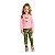 Blusa manga longa raposinha na cor rosa - Imagem 2