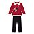 Conjunto feminino moletom estampa joaninha - Imagem 2