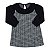 Vestido em tweed e manga em meia malha - Imagem 1